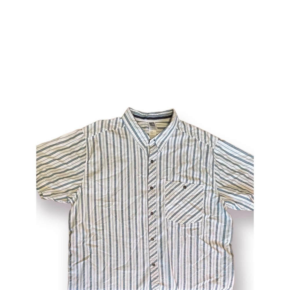 Men's north face button down shirt xxl